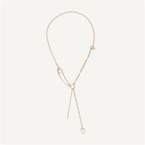 hermes punk necklace